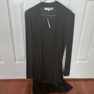 Ann Taylor loft long ribbed sweater